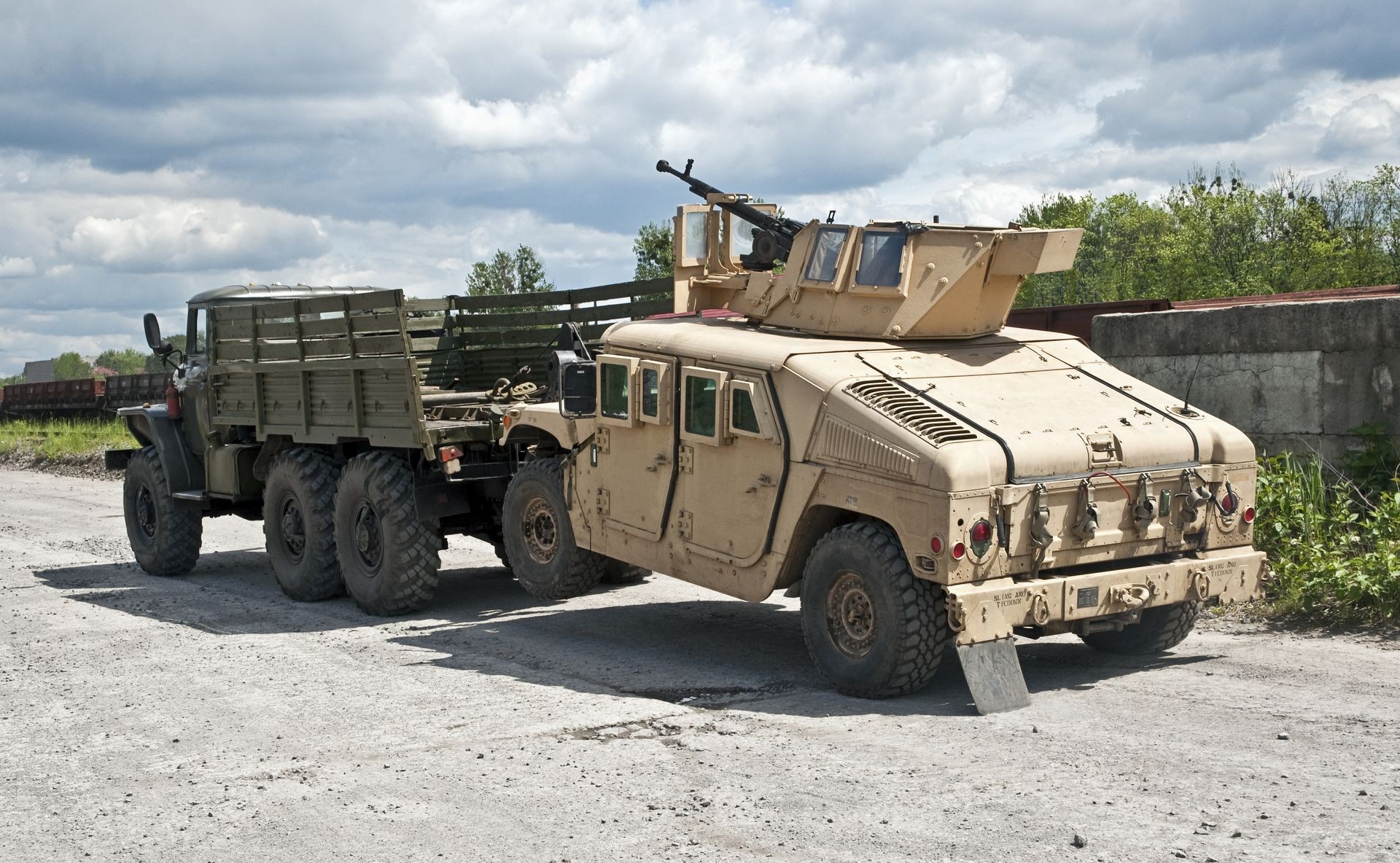 evacuation from the battlefield damaged armored vehicle 